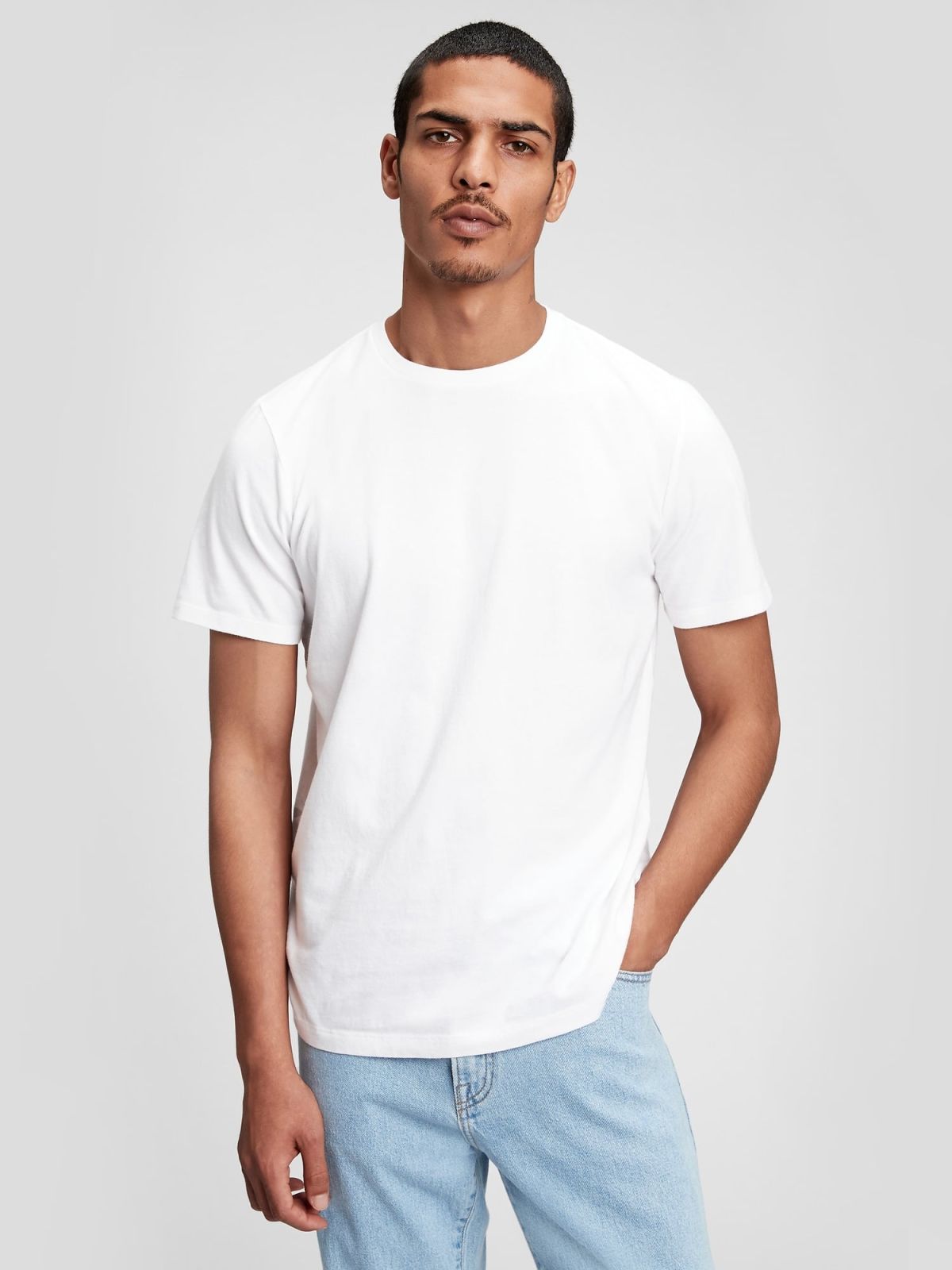 Άσπρη Classic T-Shirt Μπλούζα-440775000