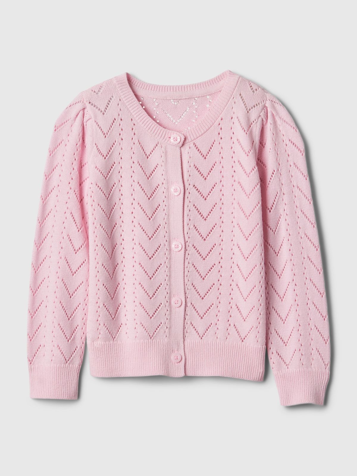 Ροζ babyGap Pointelle Πουλόβερ-886993001
