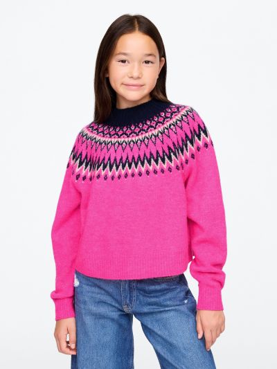 Kids Fair Isle Sweater-602509000