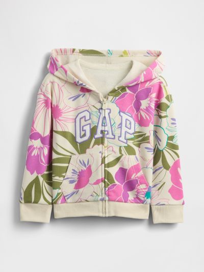 babyGap Relaxed Logo Zip Hoodie-770011000