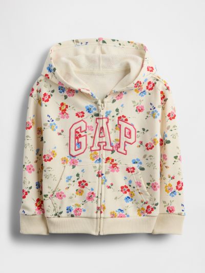 babyGap Relaxed Logo Zip Hoodie-770011002